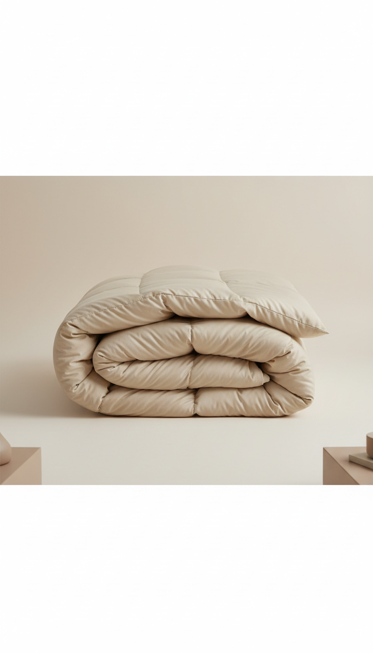 Goose Down Comforter in Egyptian Cotton